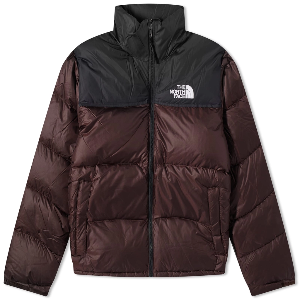 The North Face Men's 1996 Retro Nuptse Jacket Coal Brown/Tnf Black